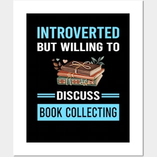 Introverted Book Collecting Books Bibliophile Posters and Art